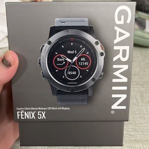 Garmin fenix 5x watch